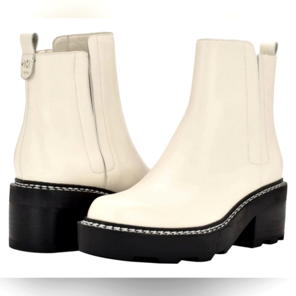White Chelsea Boot